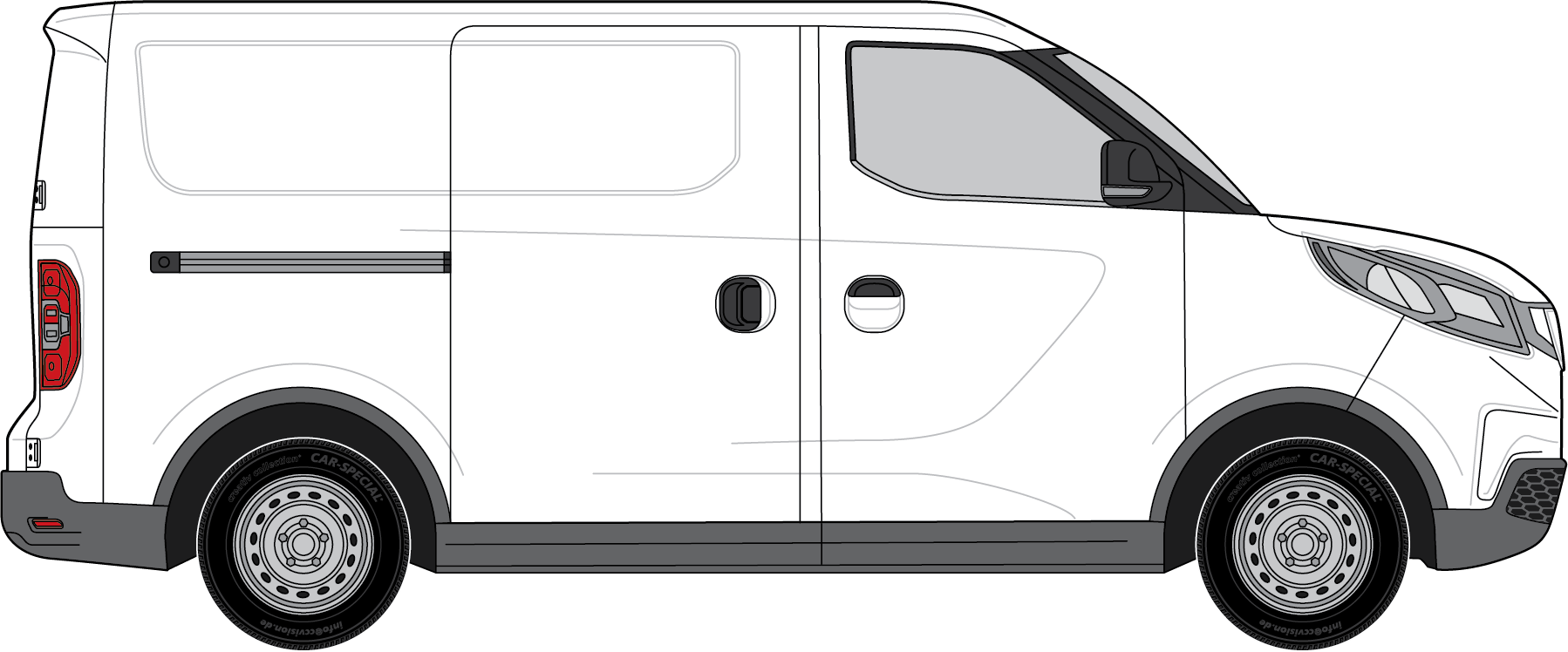 Maxus - eDeliver3 - Shortwheel